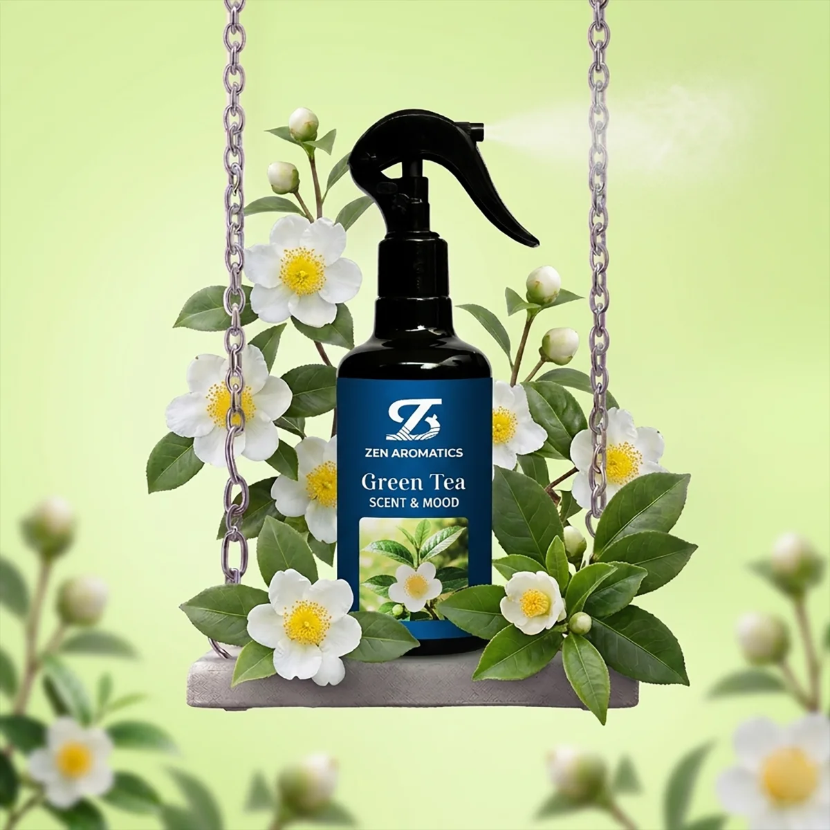 ZEN Air Freshener Green Tea / ჰაერის არომატიზატორი-მწვანე ჩაი, 300 ml., ZEN GT0305